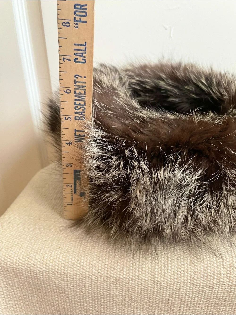 Vintage Real Fur PillBox Hat Excellent Condition Very Soft And Fluffy Luxury